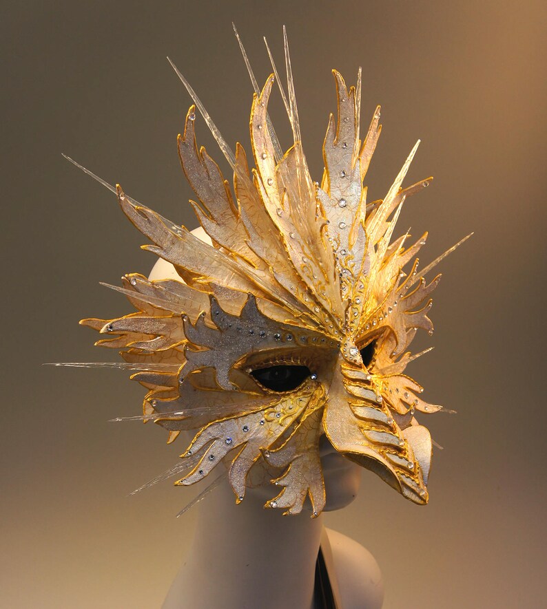 White Dragon Mask OUT OF Stock/made to Order Etsy