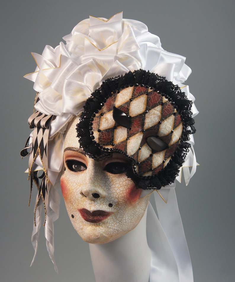 Madame de Pompadour Mask OUT-OF-STOCK/Made-to-Order image 5