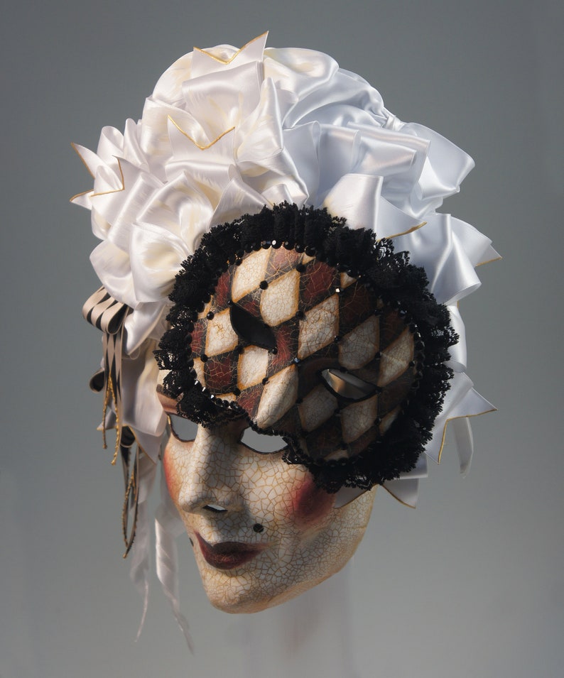 Madame de Pompadour Mask OUT-OF-STOCK/Made-to-Order image 7