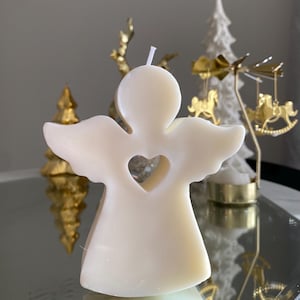 Velas de ángel, vela de ángel, regalo cristiano, velas de soja, regalo para ella, decoración del hogar