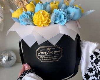 Ukrainian gift, traditional present, bouquet for her, bouquet of candles,birthday candle, gift for birthday, soy candles,gift for her