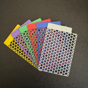 Séparateurs de cartes à collectionner (verticaux) pour organisateur de stockage de cartes imprimé en 3D - Pokemon TCG Magic The Gathering MTG Lorcana YuGiOh Digimon Vanguard Lorcana