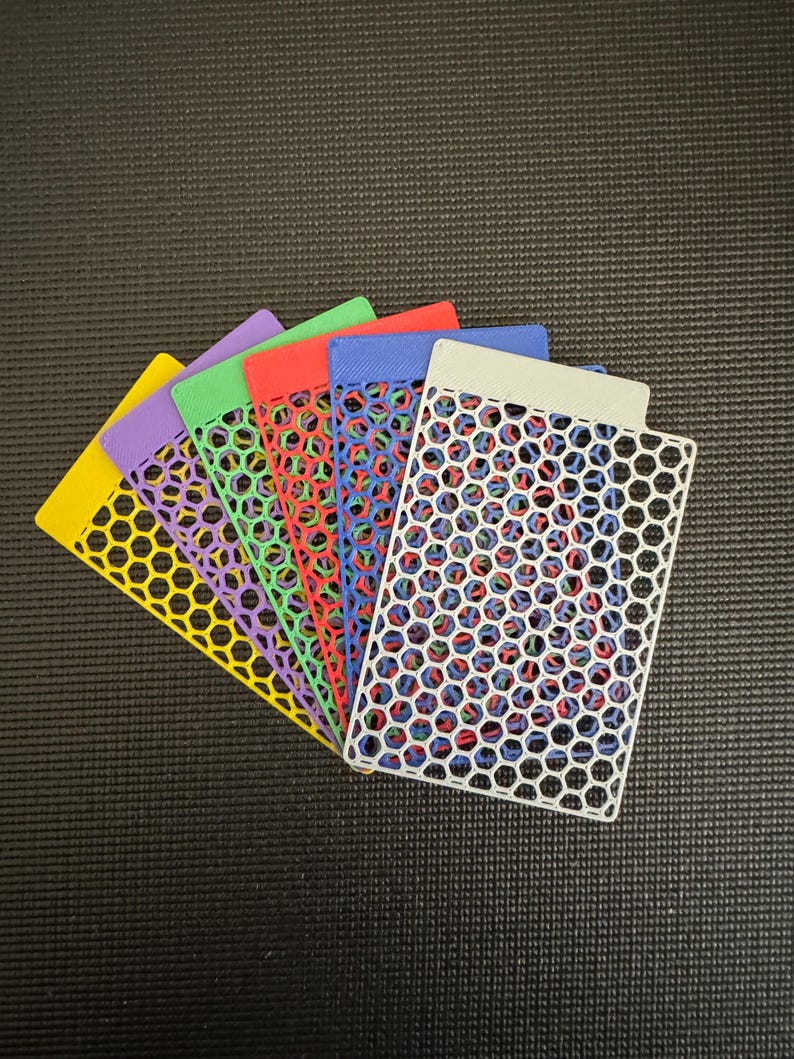 Séparateurs de cartes à collectionner (verticaux) pour organisateur de stockage de cartes imprimé en 3D - Pokemon TCG Magic The Gathering MTG Lorcana YuGiOh Digimon Vanguard Lorcana