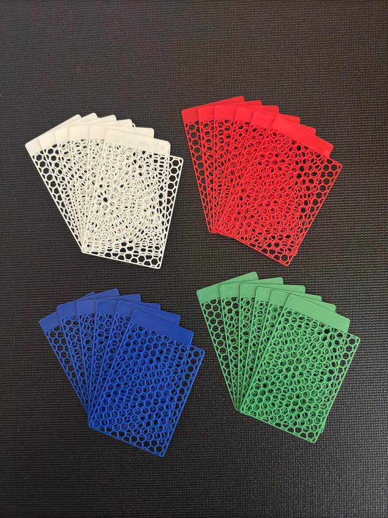 Séparateurs de cartes à collectionner (verticaux) pour organisateur de stockage de cartes imprimé en 3D - Pokemon TCG Magic The Gathering MTG Lorcana YuGiOh Digimon Vanguard image 3