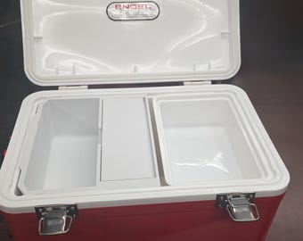 Engel 13 Quart Cooler Organizer Tray for Lunchbox Top Storage.