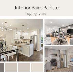 Cottage Neutral Paint Palette | Sherwin Williams Color Scheme for Trendy Interiors