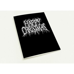 Death Metal Christmas Cards