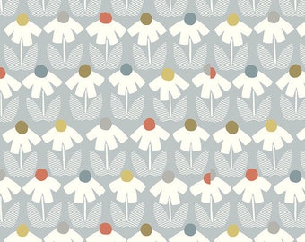 Eloisa in Grey by Scion, Free Sprit fabrics