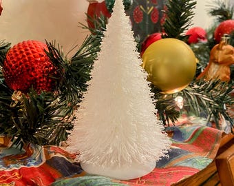 3d Printed Christmas Trees - White - Christmas decorations - White Tiered Tray Deco, Modern Table Top Trees