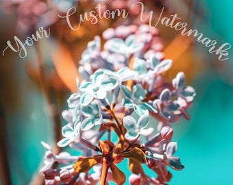 Custom Photo Watermark – Personalized Logo, Brand Name (Digital File)