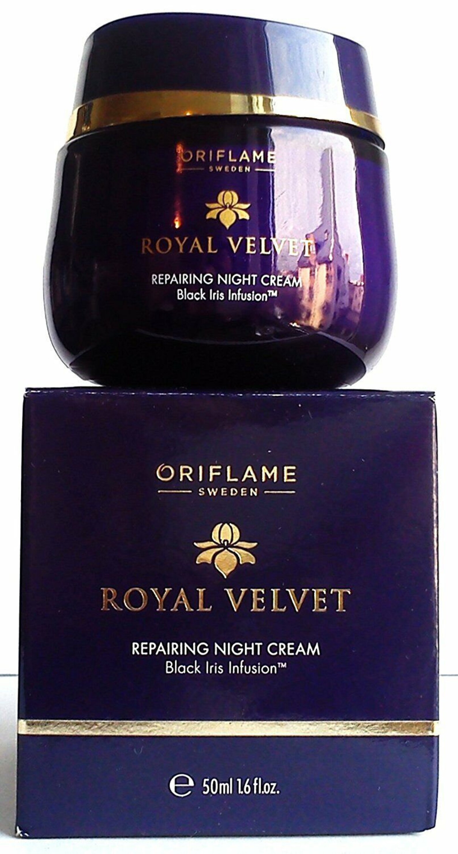 Royal Velvet Repairing Night Cream 50 ml Oriflame Sweden Age Etsy