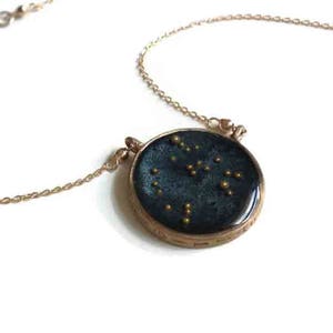 Gold Sagittarius Constellation Necklace Sagittarius Necklace Zodiac Necklace Gold Celestial Necklaces Sagittarius Gifts image 3