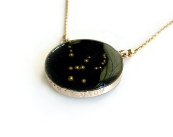 Custom Constellation Necklace | Personalized Zodiac Necklace