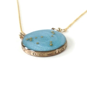 Gold Capricorn Constellation Necklace | Sterling Silver Capricorn Necklace | Capricorn Gifts