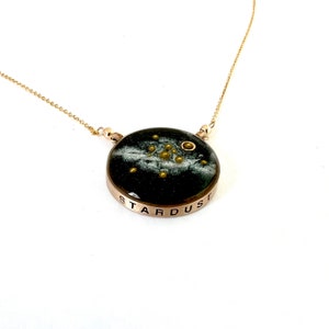 Solar System Pendant Necklace Planet Necklace Galaxy Necklace image 2