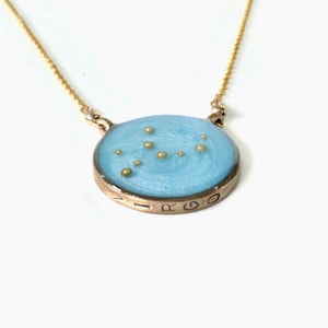 Collier Constellation Vierge en or | Collier zodiaque Vierge | Bijoux Vierge