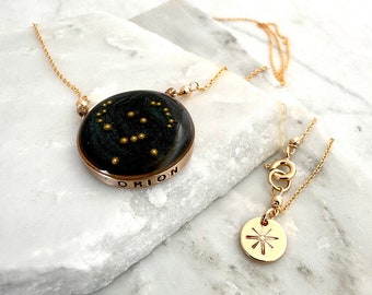 Orion Pendant Necklace | Orion Constellation Necklace | The Hunter Orion Necklace