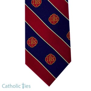 The IHS Christogram Tie Catholic Ties