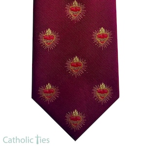 The Sacred Heart Tie Catholic Ties