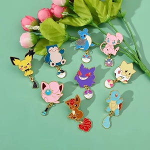 Ensemble de broches Pokémon