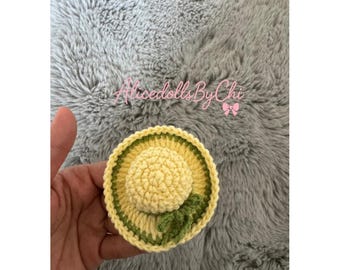 Handmade crochet hair pin for girls- cute kids hair accessories
