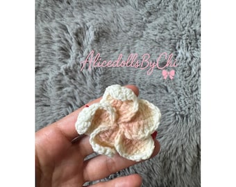 Handmade crochet hair pin for girls- cute kids hair accessories