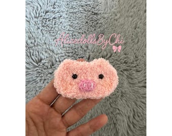 Handmade crochet hair pin for girls- cute kids hair accessories
