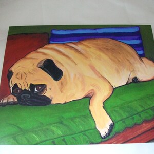 Pug Dog Print image 3