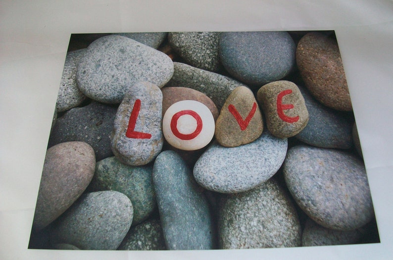 Love Rocks Original Art Print image 4