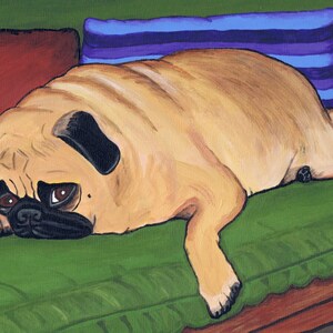 Pug Dog Print image 1