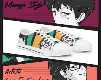Künstlerische Low Top Sneakers für kreative Seelen, einzigartige Schuhe für Männer, stilvolle Alltags-Sneaker, perfektes Geschenk für Kunstliebhaber