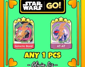 MonopolyGo Galactic Bond / AT-AT (Choose 1 Pcs)