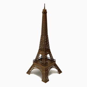 Kit di modellismo in carta della Torre Eiffel – Fai da te: un monumento di Parigi – Un regalo divertente per adolescenti, un hobby rilassante o una decorazione per feste ed eventi francesi