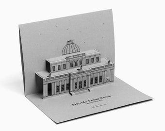 Pittville Pump Room Pop Up Card, Cheltenham Landmark Greetings Card