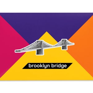 BROOKLYN BRIDGE model Architecture Paper Model Kit Anniversary Gift for Him or Her Building New York City Landmark image 4