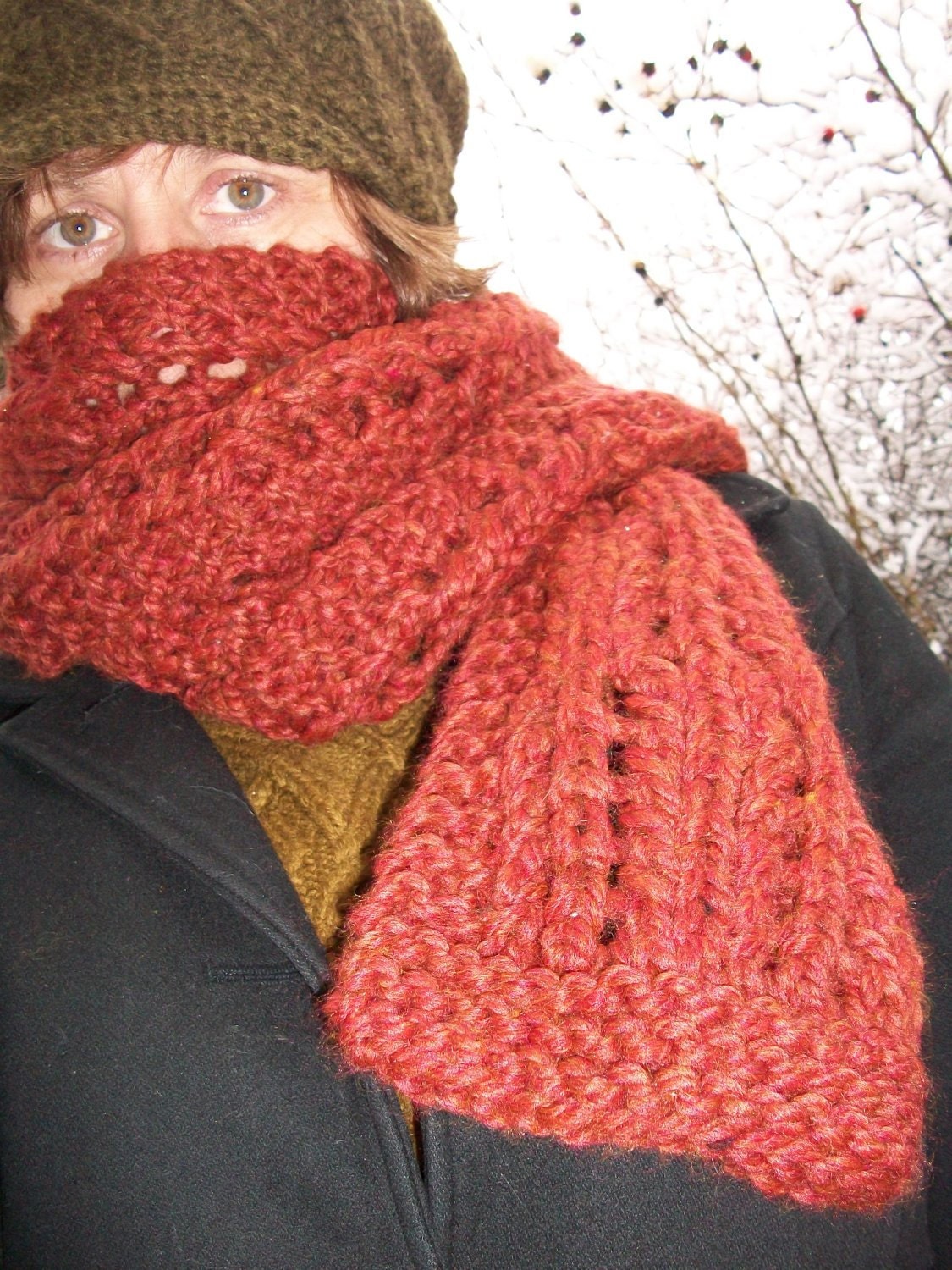 Chunky Muffler - Etsy
