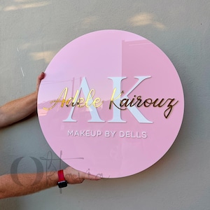 Custom Acrylic Business Logo Sign, Custom Logo, Business Sign, Acrylic Logo Sign, Office Storefont, Door Sign, Wall Hanging Business Office