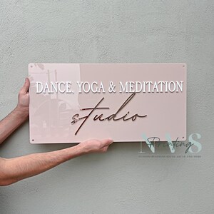 Benutzerdefiniertes Acryl Business Logo Schild, individuelles Logo, Business Schild, Acryl Logo Schild, Office Storefont, Türschild, Wandbehang Business Office