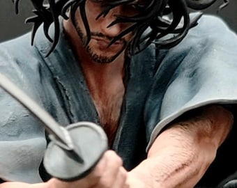 Miyamoto Musashi 3D Figures - Etsy