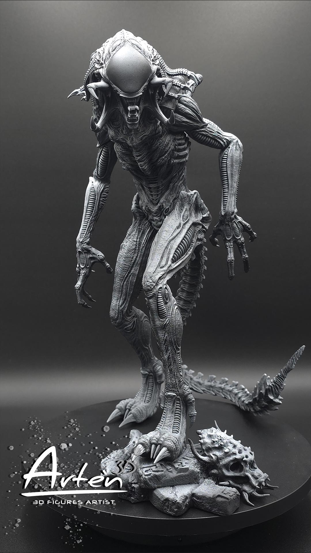 PREDALIEN – エイリアン（プレミアムバージョン）3Dフィギュア - Etsy 日本