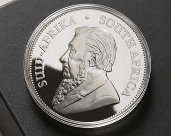 Moneta d'argento Krugerrand del Sudafrica del 2024 – 1 oncia di argento puro .999