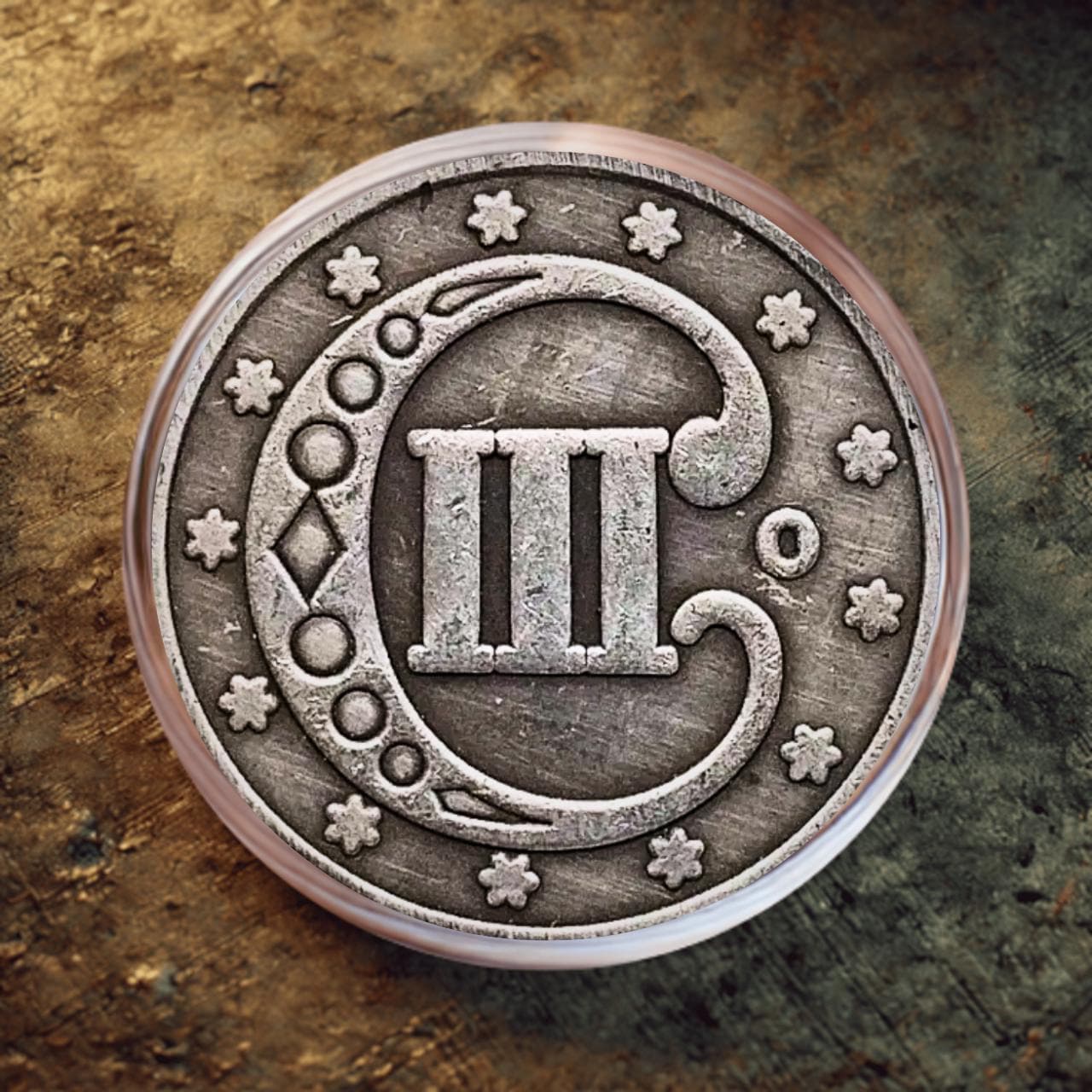 1851 silver coin - Etsy 日本