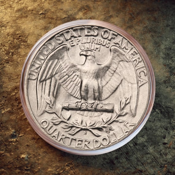 1944年Sワシントンクォータードル、希少な米国記念コイン