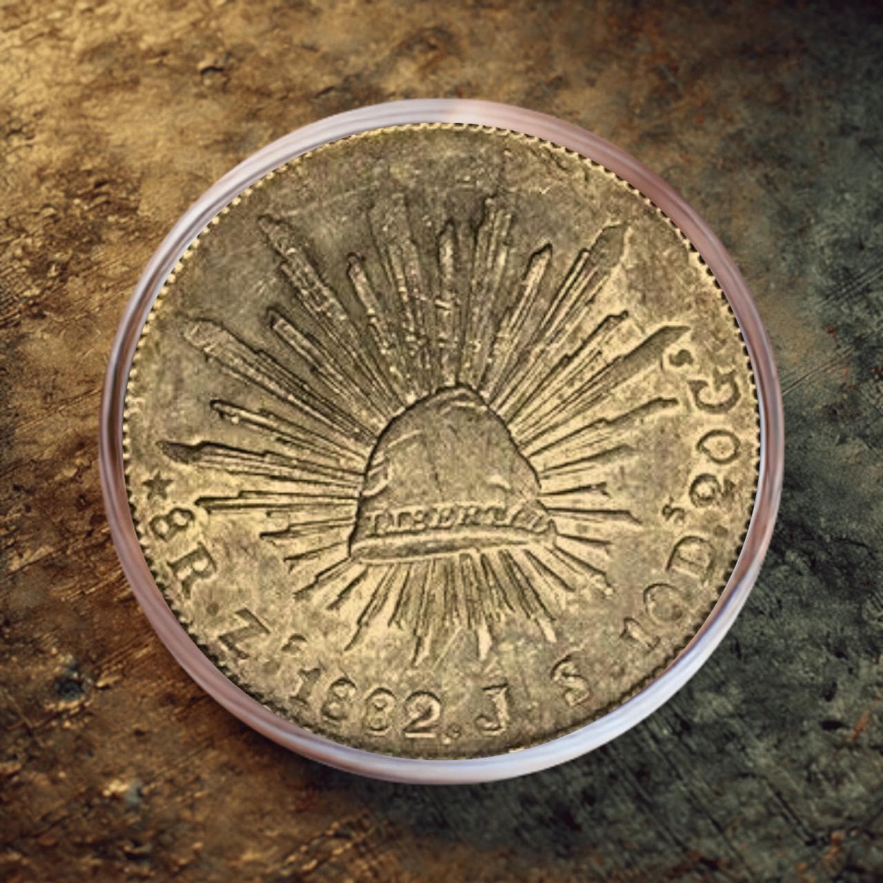 外国銀貨　メキシコ8R銀貨　1769年 Mexican 8 reales silver coins スペイン銀貨 8 Reales 1769年 Mo