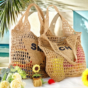 Personalisierte Strandtasche, Benutzerdefinierte Initialen Grifftasche, Stroh Strandtasche, Bast Strandtasche, Mädchen Reisetasche, Junggesellinnenabschied Geschenktasche
