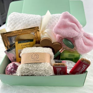Time to Relax Spa Geschenkbox, Valentinstag Lady Geschenk, Dankeschön Geschenk, Pflegeset, Geburtstagsgeschenk, Geschenk für Mama