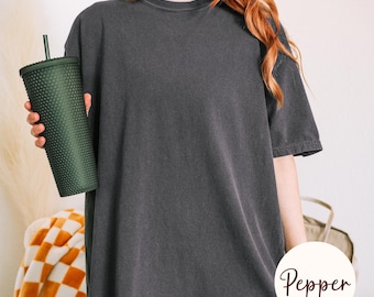 Blank Comfort Colors Shirt, Retro Comfort Colors Tee, Oversized Shirt, Comfy Unisex Comfort Colors Tees