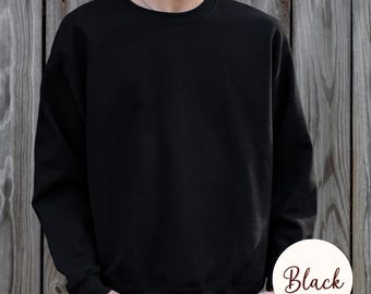 Blank Gildan 18000 Sweatshirt, Soft Sweatshirt, Oversized Sweatshirt, Comfy Unisex Crewneck, Athletic Sweatshirt
