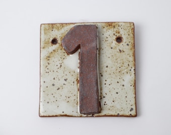 Custom Tile House Number Address Door Number Ceramic Tiles