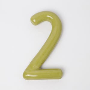 Modern Ceramic House Address Numbers